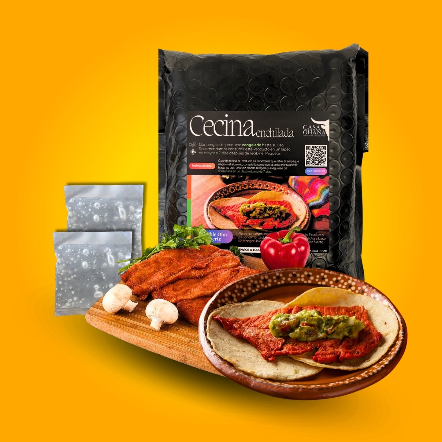 1 Kg Cecina Enchilada