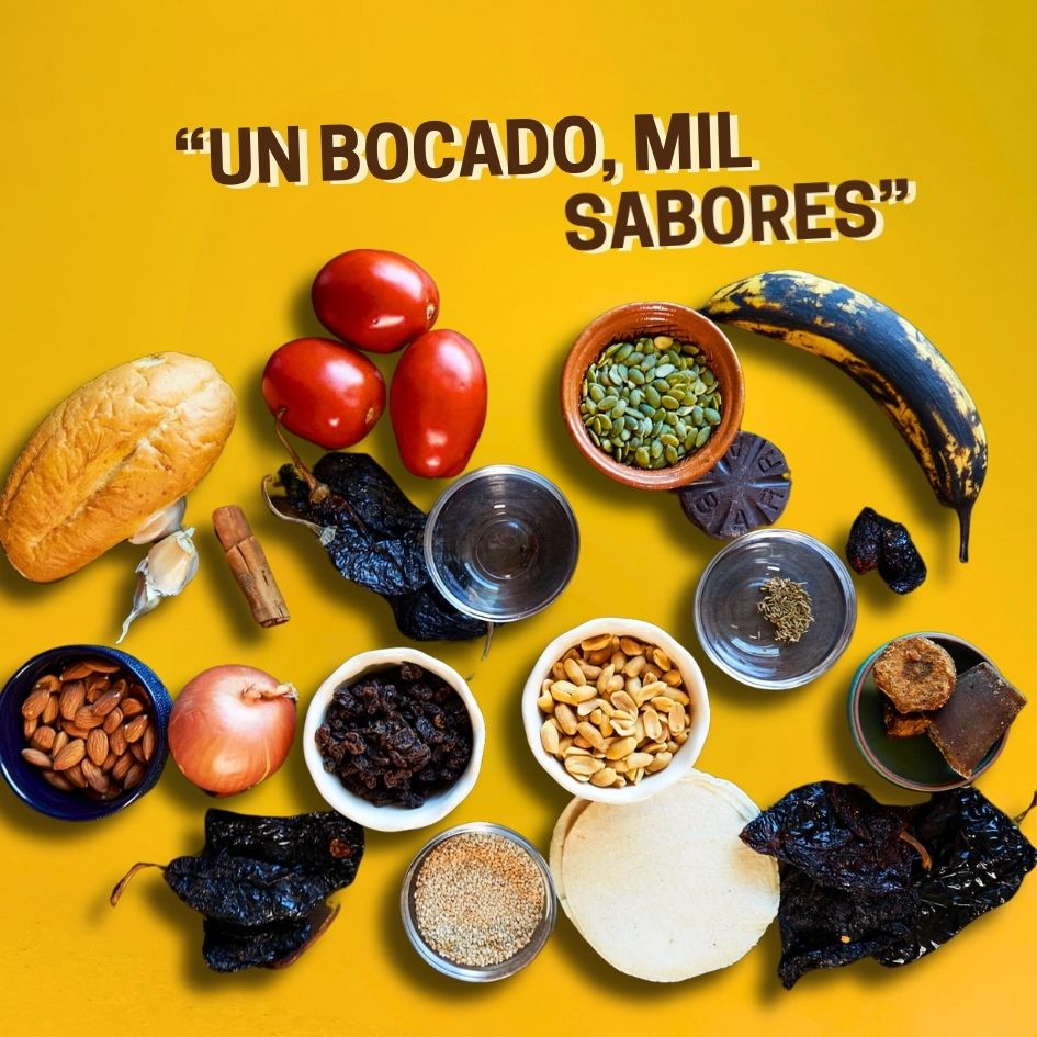 1 kg Mole Negro en pasta.