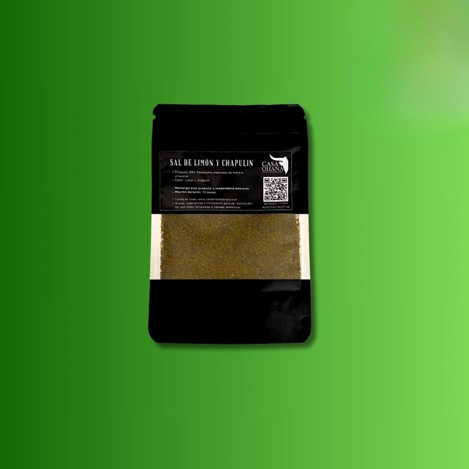 30g Sal de Chapulín y Limón