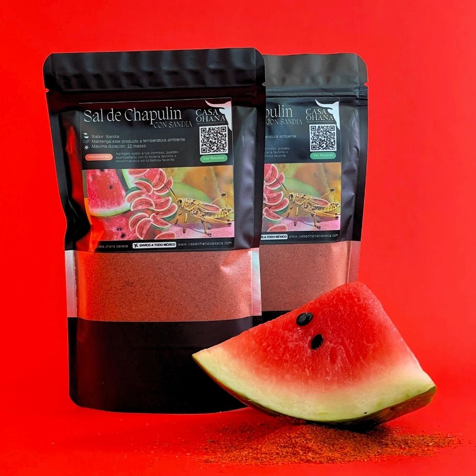 500 g.  Sal de Chapulín y Sandia