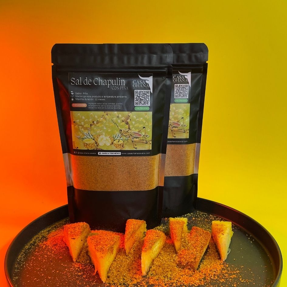 500 g.  Sal de Chapulín y Piña.