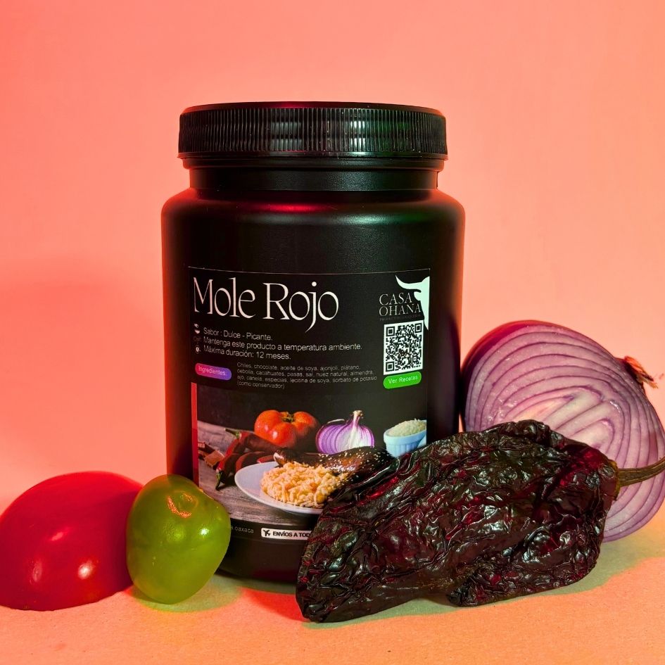 1 kg Mole Rojo en pasta.