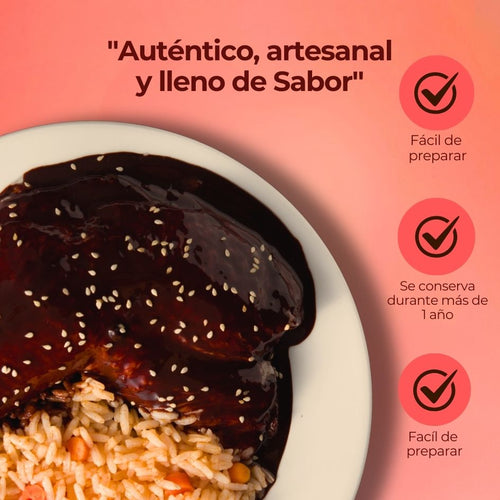 1 kg Mole Rojo en pasta.