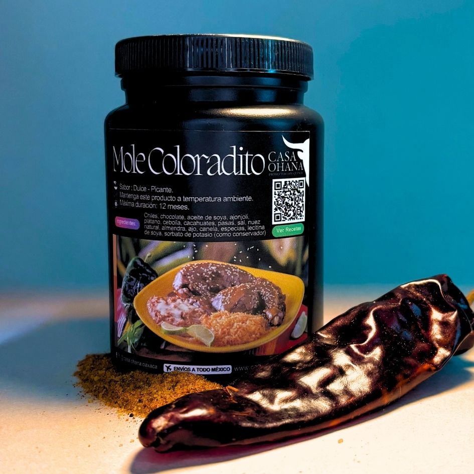 1 kg Mole Coloradito en pasta.