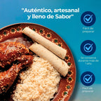 1 kg Mole Coloradito en pasta.