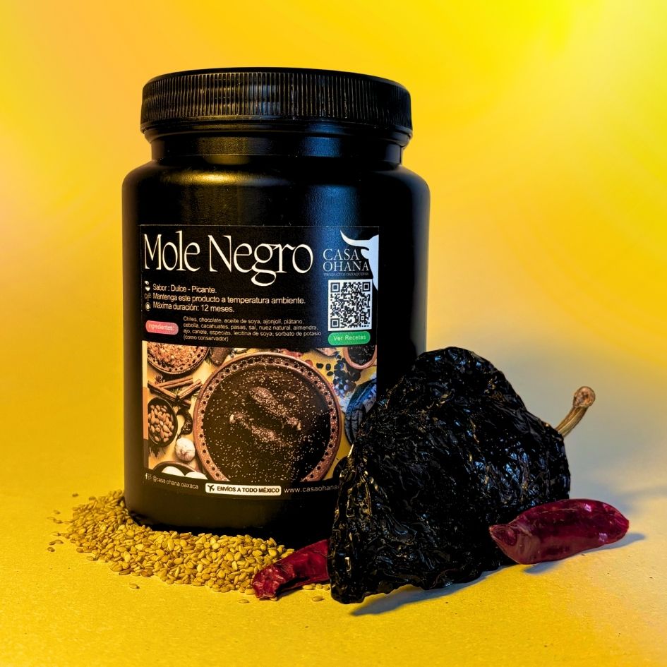 1 kg Mole Negro en pasta.
