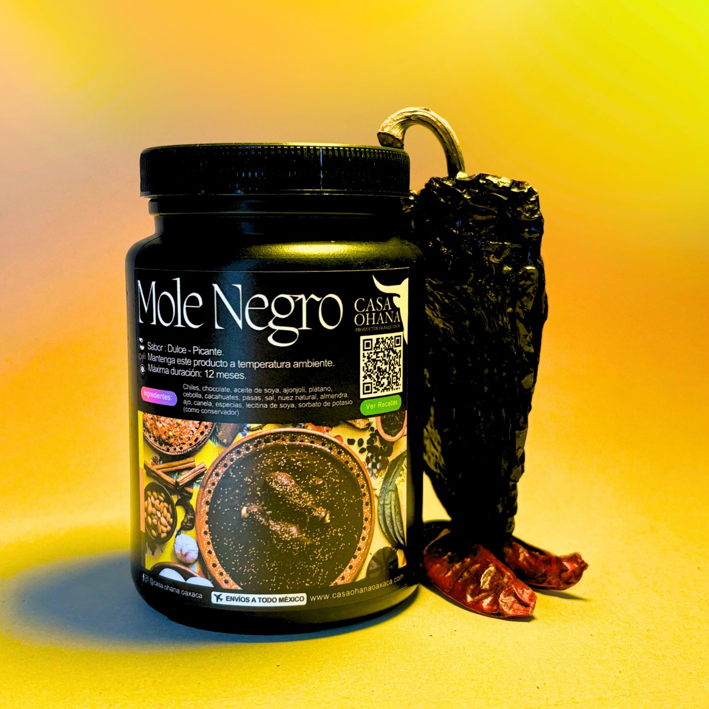 500 g. Mole Negro