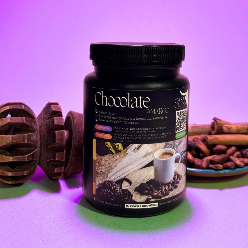 500 g Chocolate Amargo 100% Cacao
