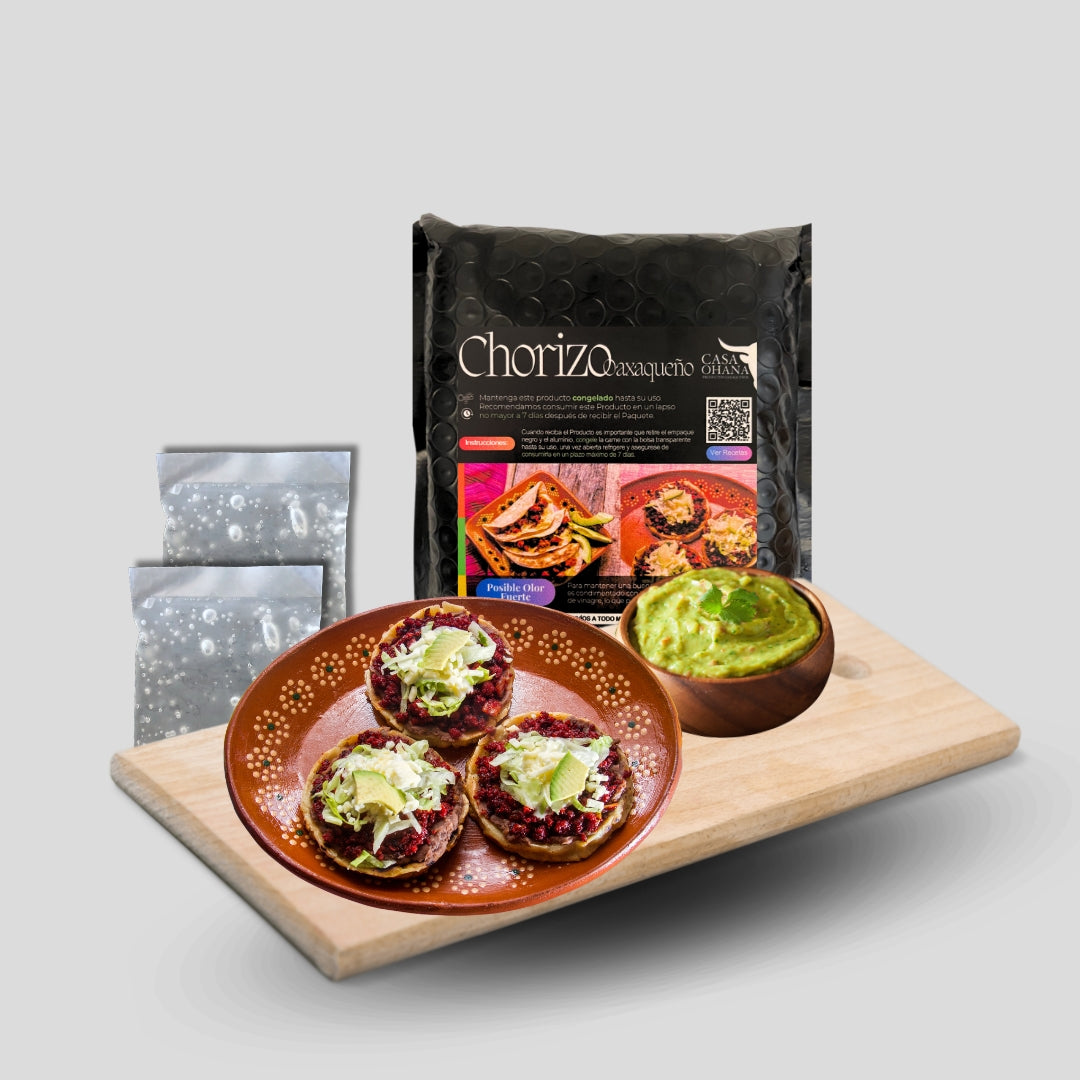 250 g de Chorizo Oaxaqueño Gluten Free
