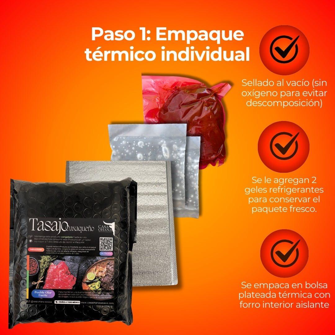 500 g. Tasajo-Oaxaqueño