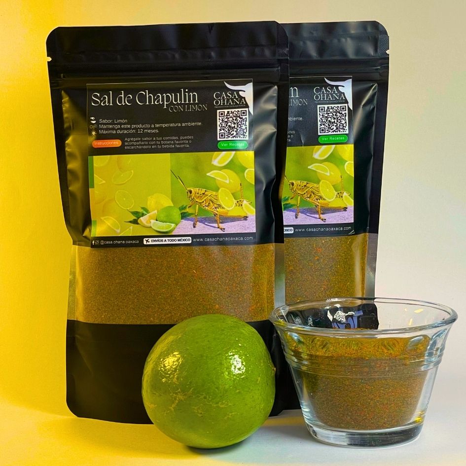 250 g. Sal de Chapulín y Limón.