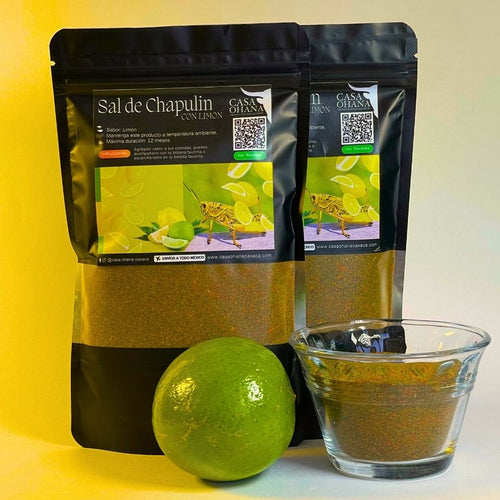 250 g. Sal de Chapulín y Limón.