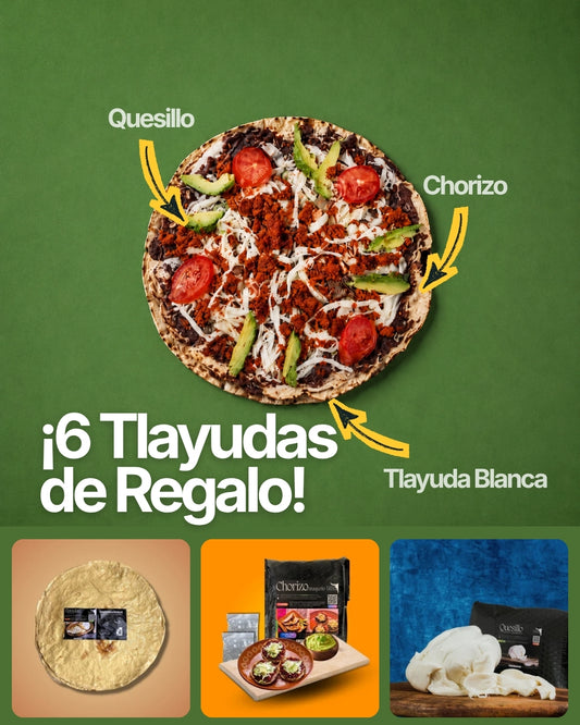 6 TLAYUDAS DE REGALO