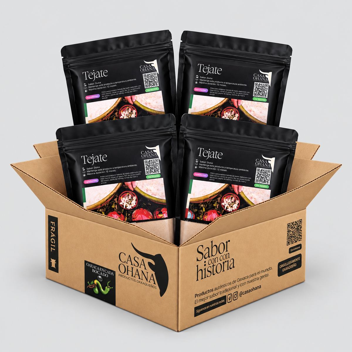 Téjate en polvo | Paquete Mayoreo 4 kg y 8 kg