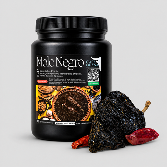1 kg Mole Negro en pasta.