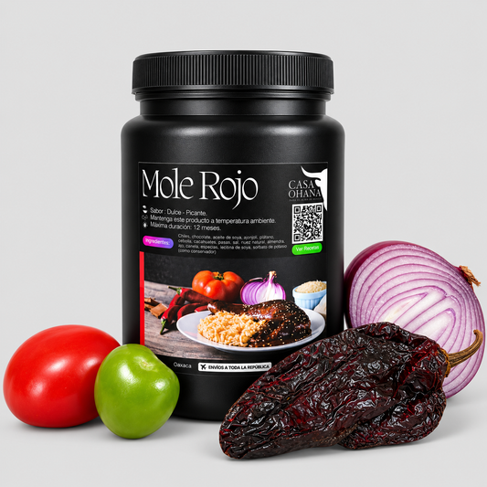 1 kg Mole Rojo en pasta.