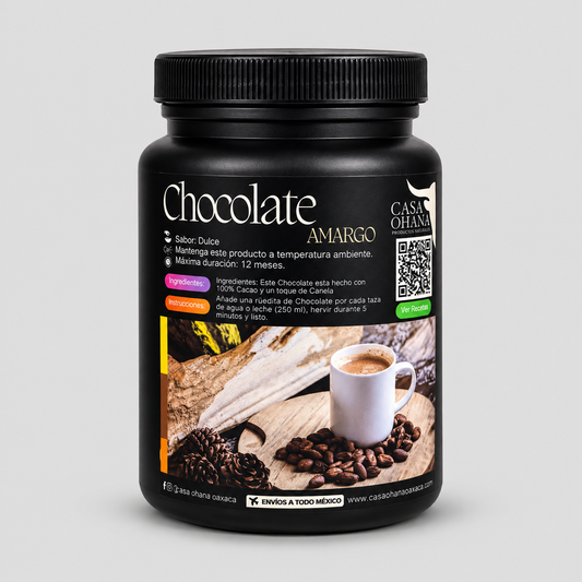 500 g Chocolate Amargo 100% Cacao