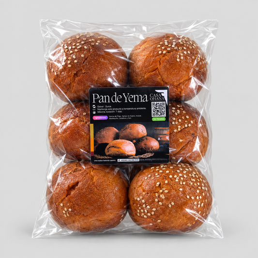 6 pzas. Pan de Yema
