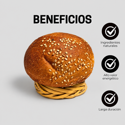 15 pzas. Pan de Yema Artesanal.