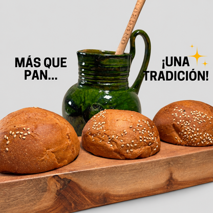 15 pzas. Pan de Yema Artesanal.