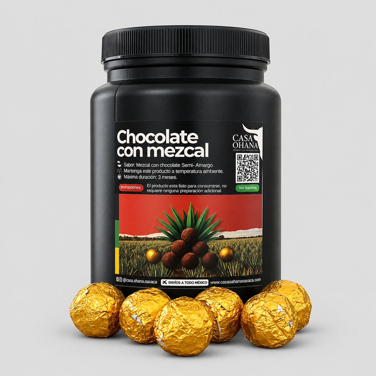 700 g. Chocolate de Mezcal