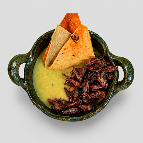 500 g. Chapulines botaneros