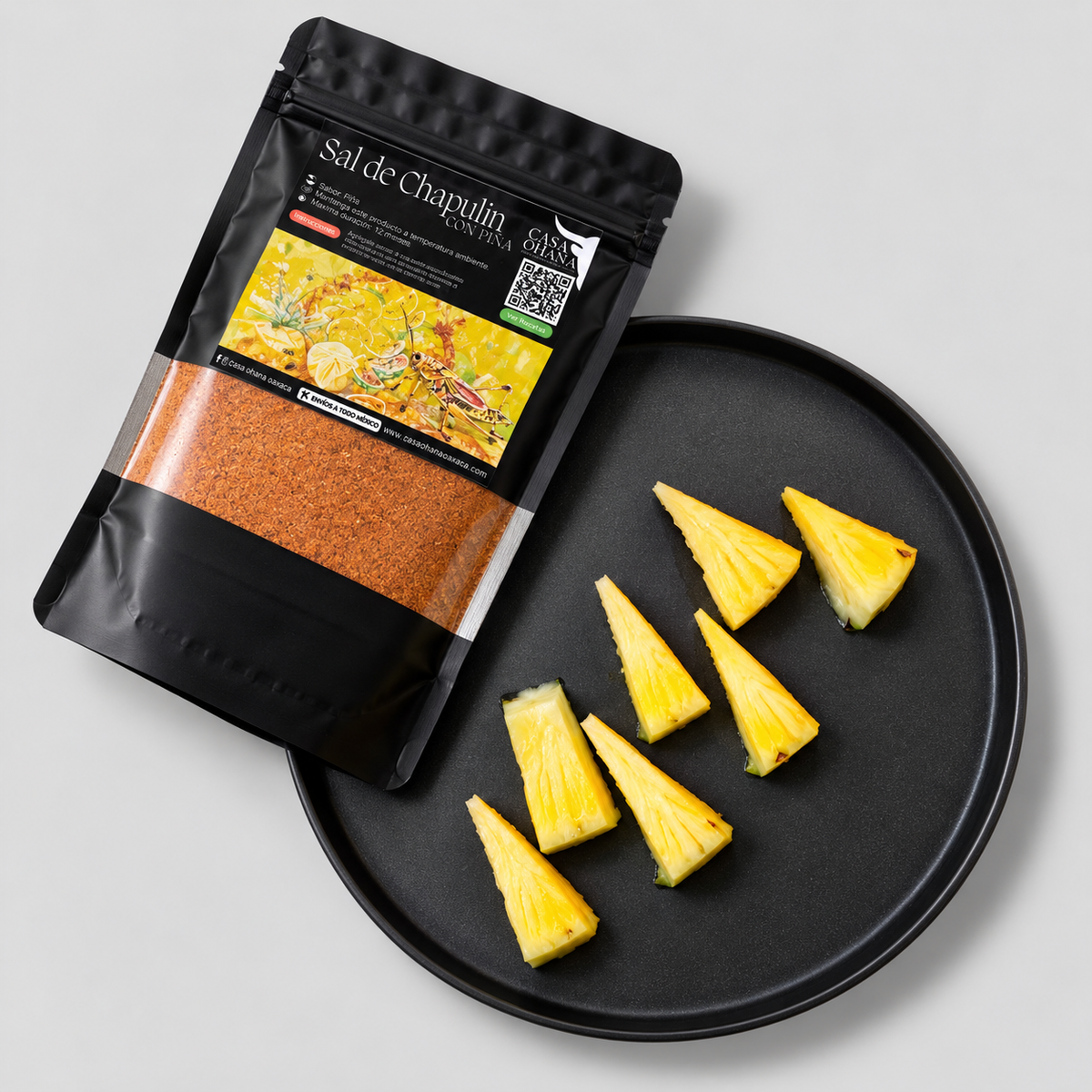 250 g. Sal de Chapulín y Piña.