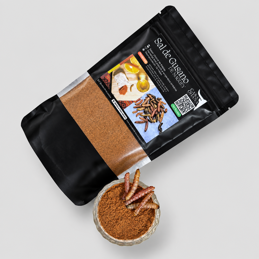 250 g. Sal de gusanito de maguey