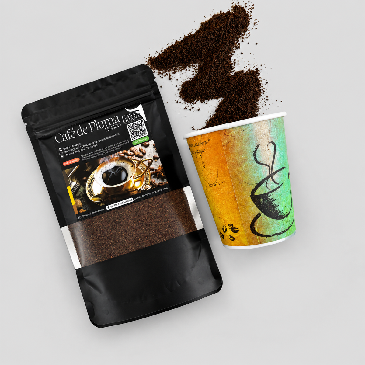500 g Café de Pluma Hidalgo Oaxaca - Molido