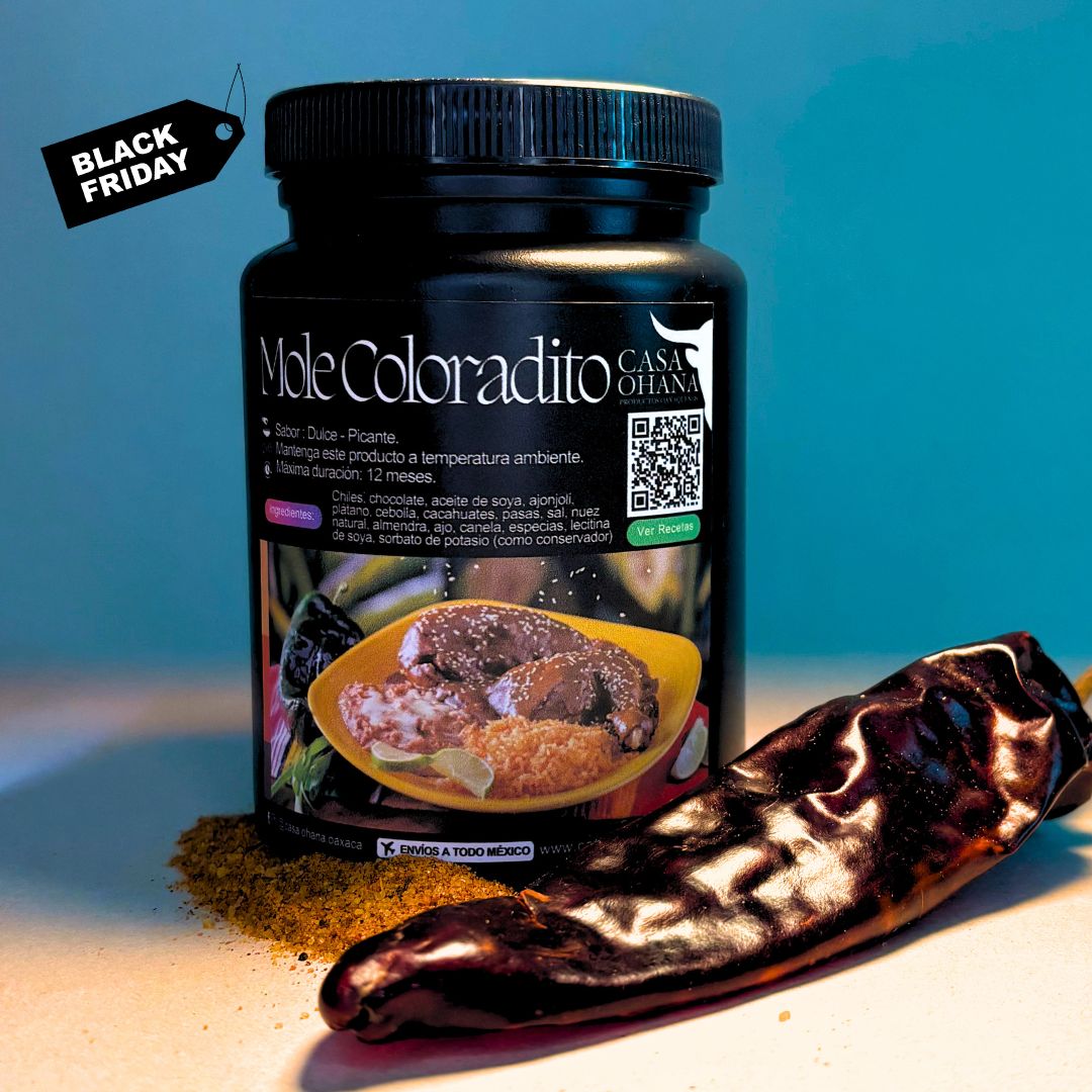 1 kg Mole Coloradito en pasta.