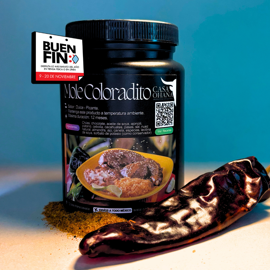 1 kg Mole Coloradito en pasta.