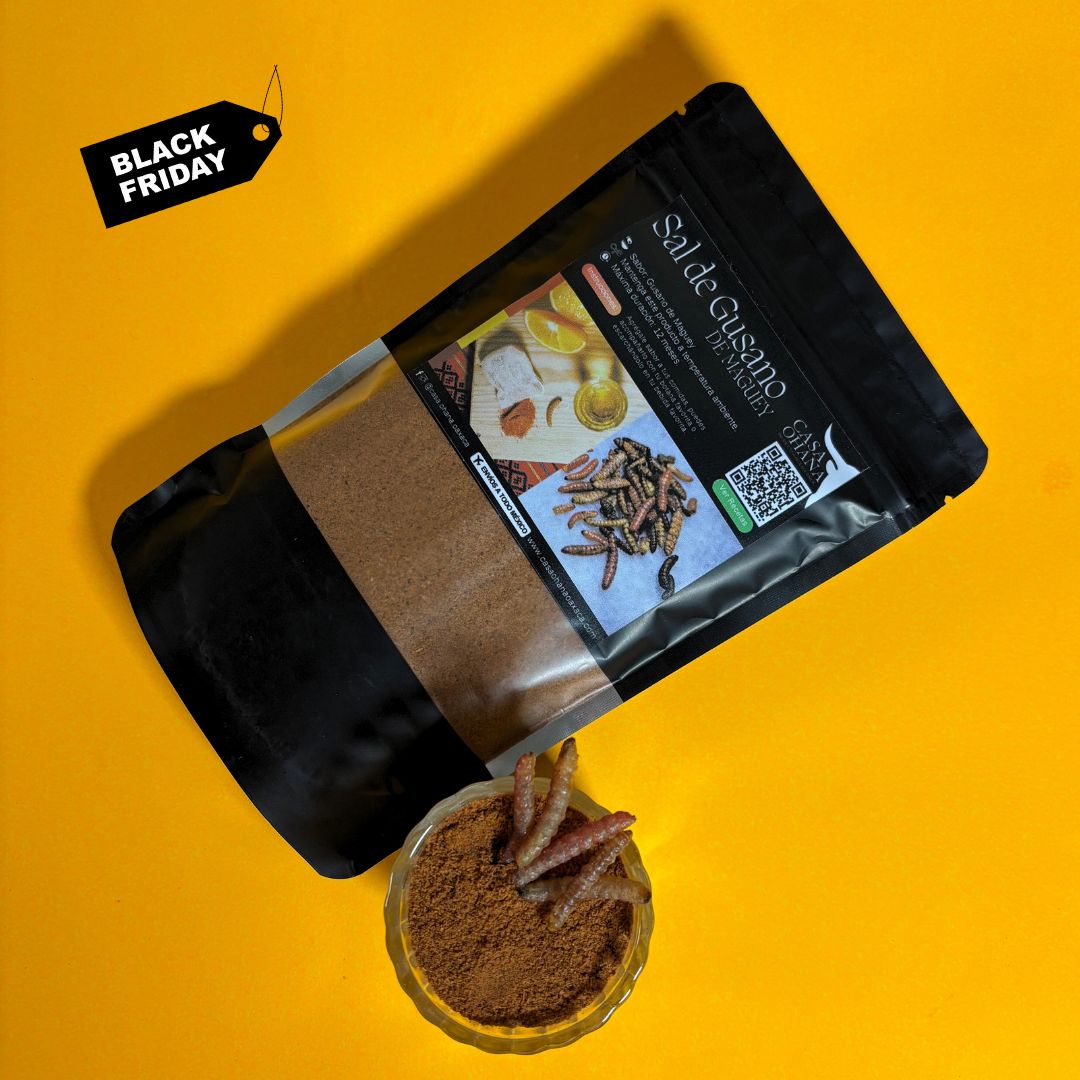 500 g. SAL DE GUSANlTO DE MAGUEY