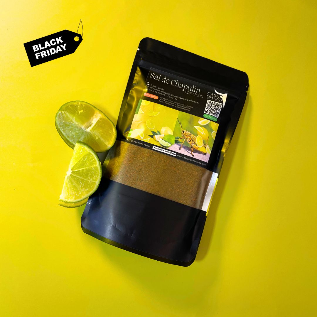 250 g. Sal de Chapulín y Limón.