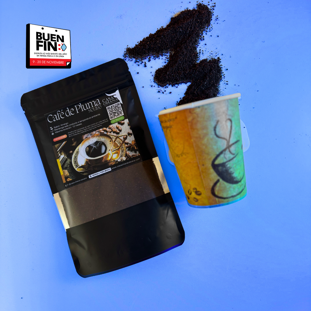 500 g Café de Pluma Hidalgo Oaxaca - Molido