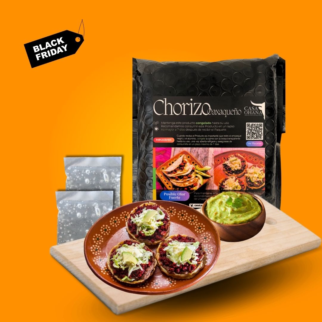 1 Kg Chorizo Oaxaqueño Gluten Free