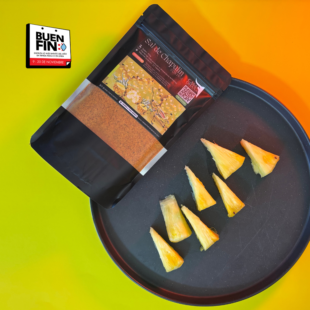 250 g. Sal de Chapulín y Piña.