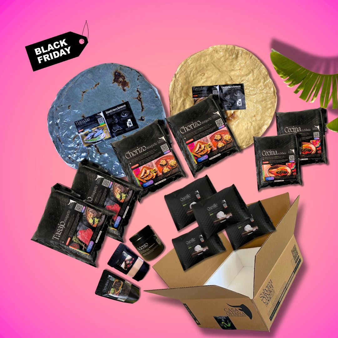 Arma tu Tlayuda - Paquete para familia grande (6-10 personas)