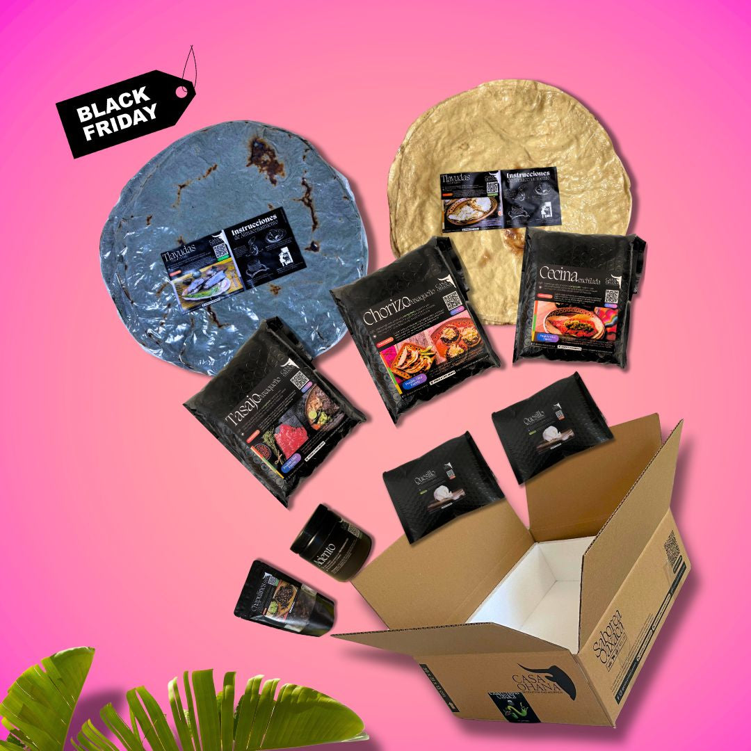 Arma tu Tlayuda - Paquete para familia mediana (3-5 personas)