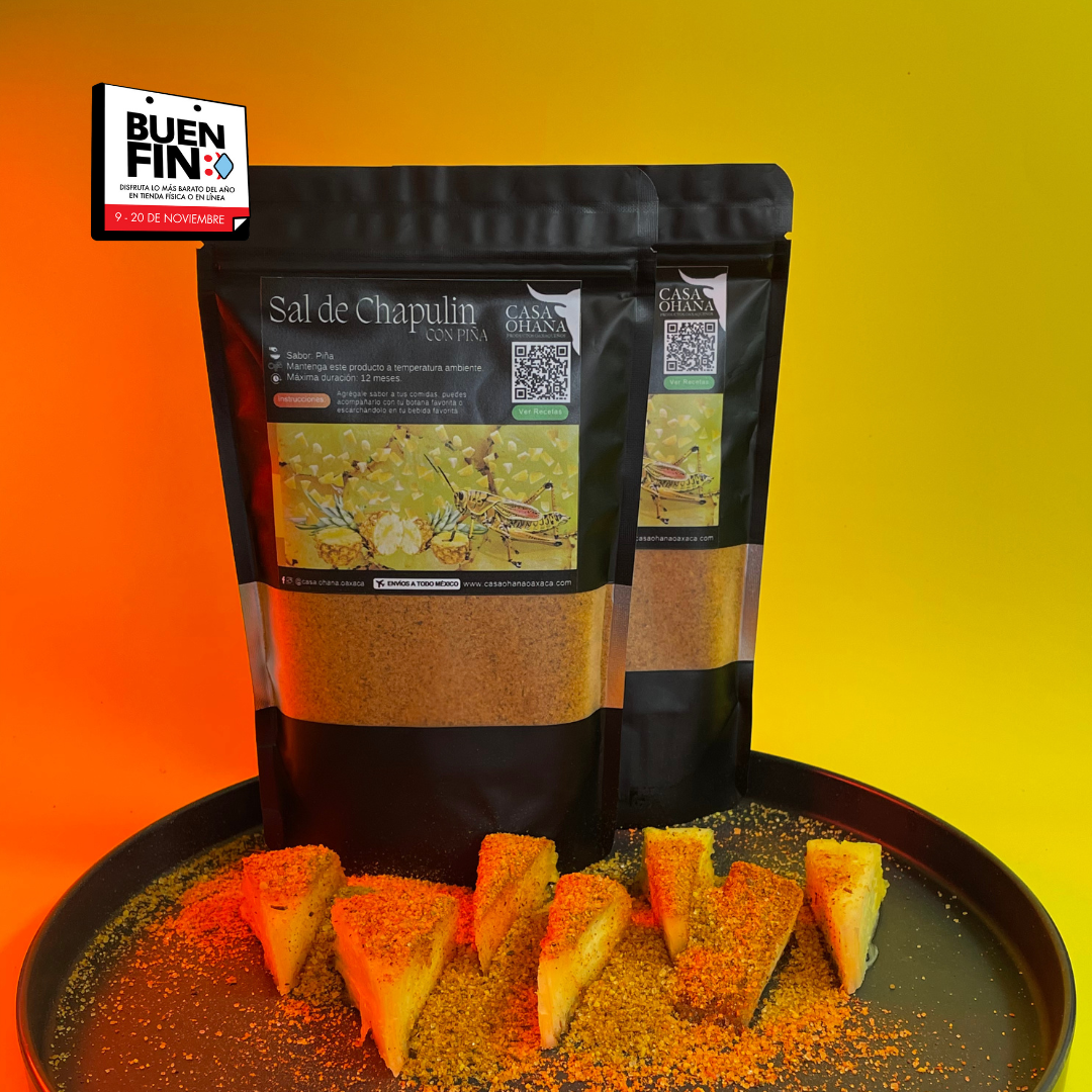 500 g.  Sal de Chapulín y Piña.