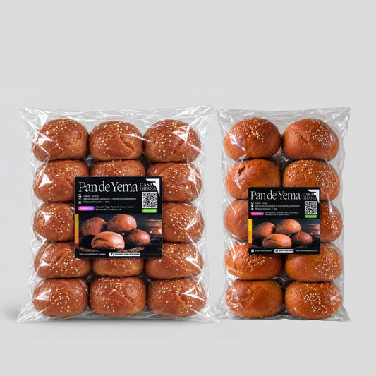 25 pzas. Pan de Yema Artesanal