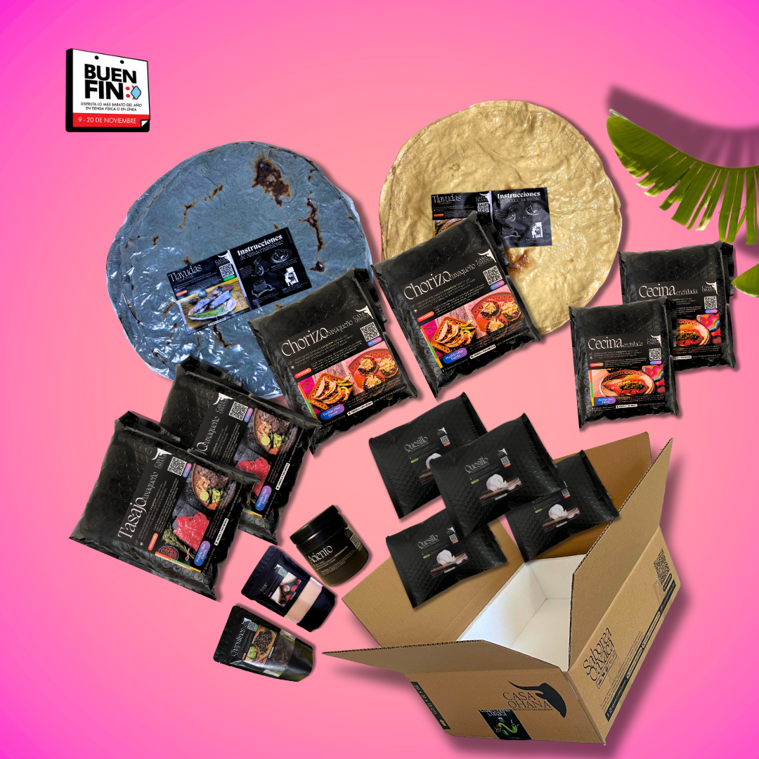 Arma tu Tlayuda - Paquete para familia grande (6-10 personas)