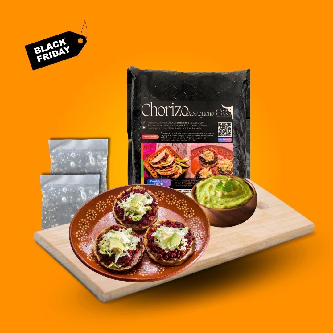 500 g. Chorizo Oaxaqueño Gluten Free