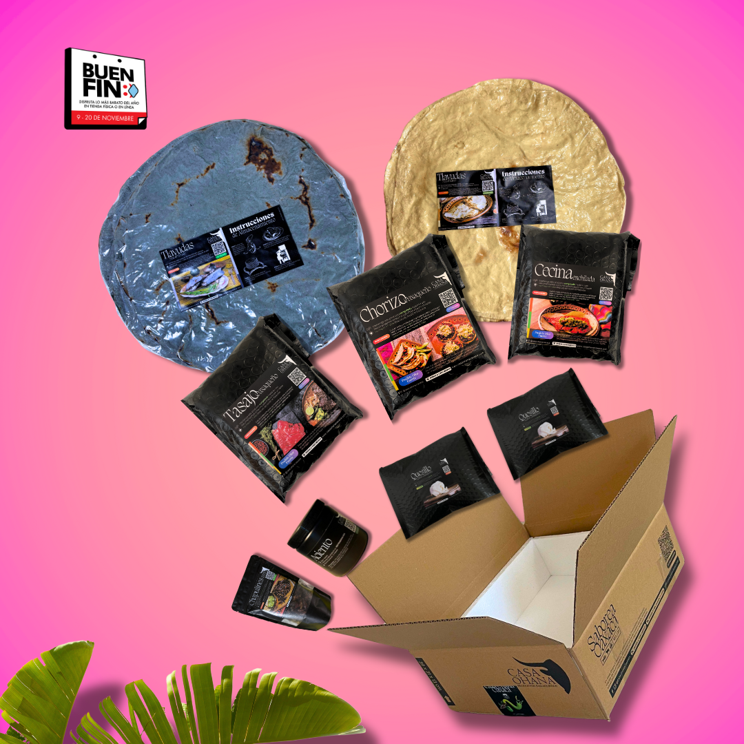 Arma tu Tlayuda - Paquete para familia mediana (3-5 personas)