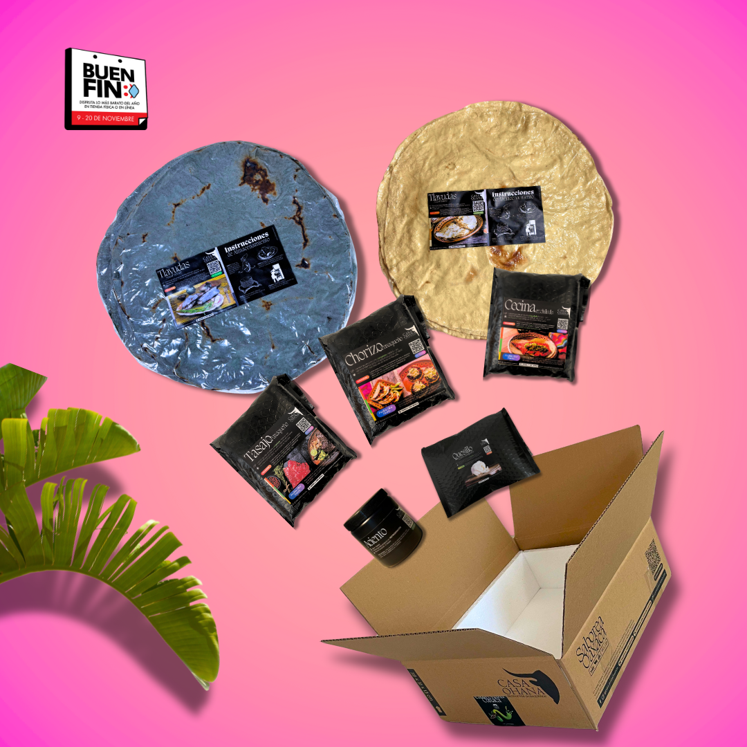 Arma tu Tlayuda - Paquete para familia chica (1-2 personas)